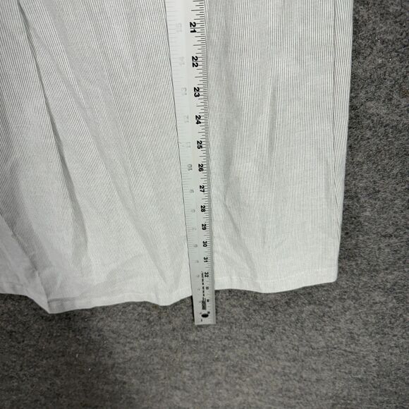 BCBGeneration Shirt Dress Women S Small Gray Midi Collared Button Sleeveless - Picture 4 of 7